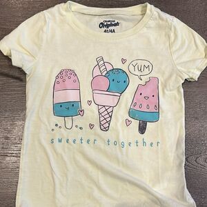 Cute ice cream tee